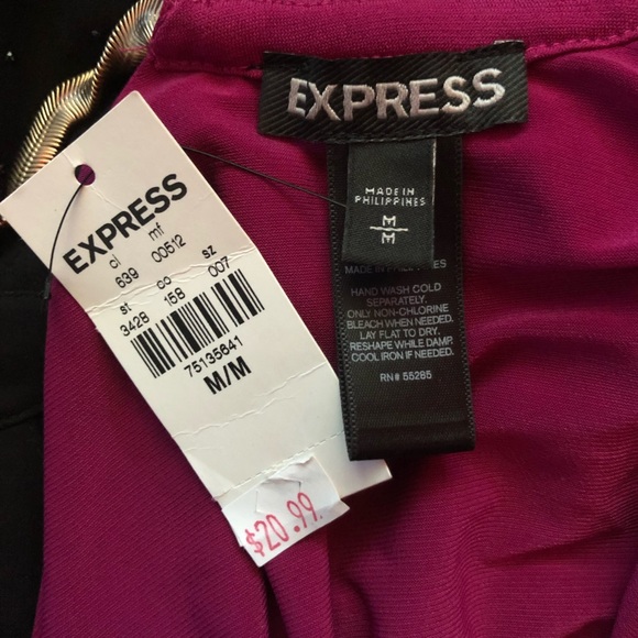 Medium Fuchsia Express Top - Picture 3 of 3